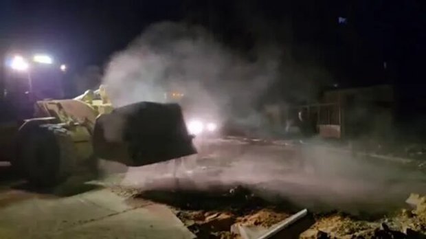 جستجوی برای یافتن اجساد نظامیان صهیونیست در غزه ادامه دارد + فیلم