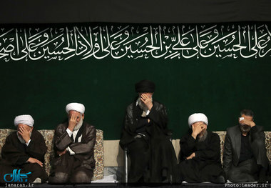 اولین شب مراسم عزاداری حضرت اباعبدالله الحسین (ع) در حسینیه امام خمینی