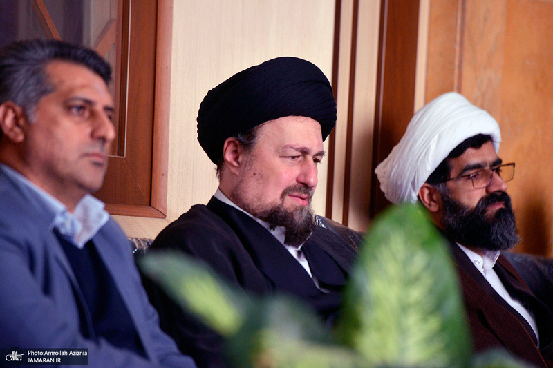 آیین افتتاح کافه کتاب کانون فرهنگی-تربیتی آفتاب با حضور سید حسن خمینی