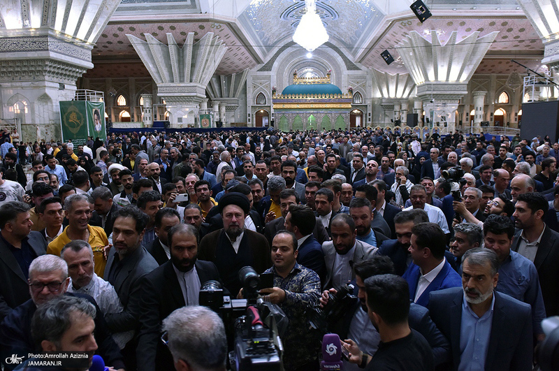 مراسم تجدید میثاق جامعه ورزش با آرمان های حضرت امام (س) -2