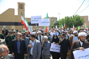 راهپیمایی مردم قم در سالروز قیام 15 خرداد‎‎