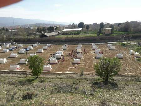 مانور بزرگ اسکان اضطراری لحظه صفر در شهرستان دماوند برگزار شد