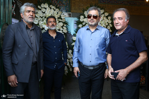 مزاسم ختم مرحوم سعید راد در مسجد  الرسول (ص)