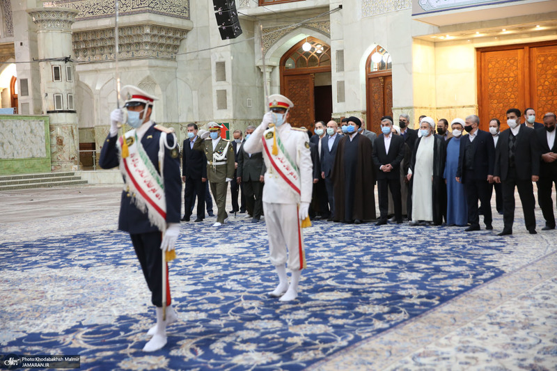 تجدید میثاق رئیس و نمایندگان مجلس شورای اسلامی با آرمان‌های امام خمینی(س)