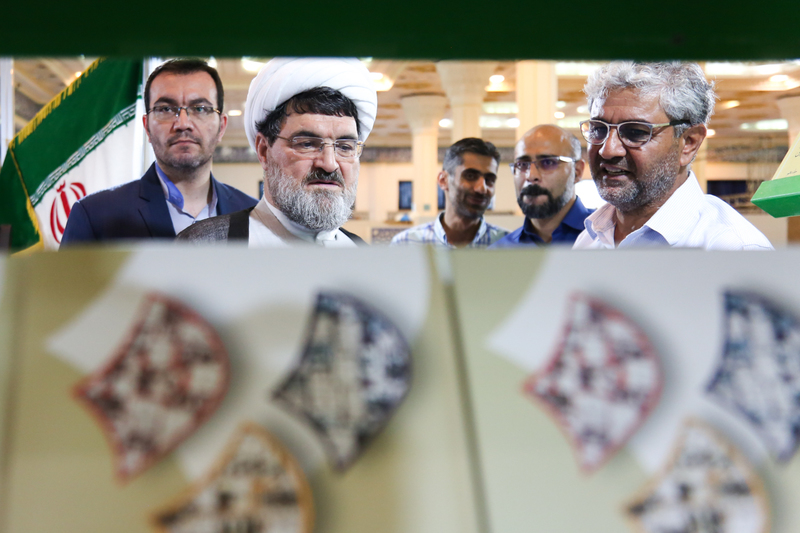 غرفه موسسه تنظیم و نشر آثار امام خمینی(س) در بیست و هفتمین نمایشگاه بین‌المللی قرآن کریم