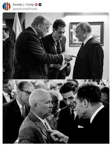 ترامپ خودش را با نیکسون مقایسه کرد! + عکس