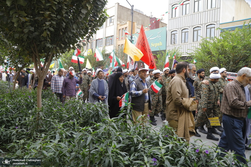 راهپیمایی باشکوه 13 آبان در قم