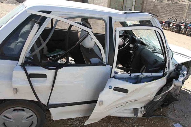 واژگونی پراید در مسیر یاسوج به شیراز 5 مصدوم بر جا گذاشت