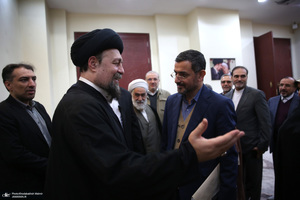 حاشیه دیدار نمایندگان مجلس با سید حسن خمینی