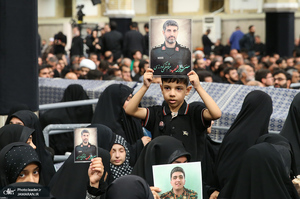 مراسم عزاداری شهادت امام رضا (ع) در حسینیه امام خمینی