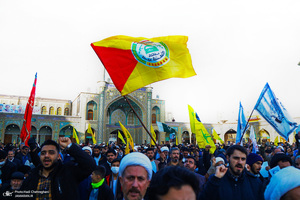 راهپیمایی و اجتماع «لبیک یا نصرالله» در قم