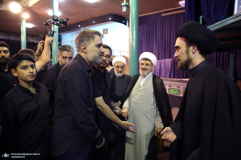 مراسم گرامیداشت رهبر شهید انقلاب در حسینیه جماران-2