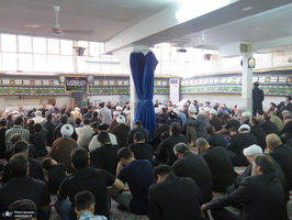 مراسم عزاداری شهادت حضرت امام رضا (ع) در بیت مرحوم آیت الله العظمی صانعی (ره)