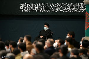 پنجمین شب مراسم عزاداری حضرت فاطمه‌ زهرا (س) در حسینیه امام خمینی