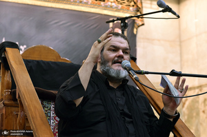 اولین شب عزاداری حضرت اباعبدالله الحسین (ع) در حرم امام خمینی