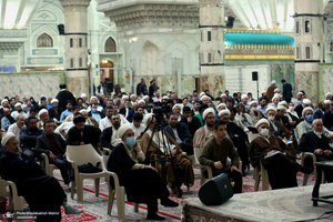 مراسم جشن نیمه شعبان‎ در حرم مطهر امام خمینی (س)