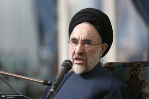 دیدار مجمع روحانیون مبارز و مجمع محققین حوزه علمیه قم با سید حسن خمینی - سید محمد خاتمی