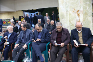 مراسم دومین سالگرد رحلت آیت الله محمد محمدی ری شهری(ره)در مسجد قائم
