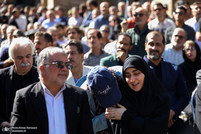 مراسم تشییع محمد کاسبی