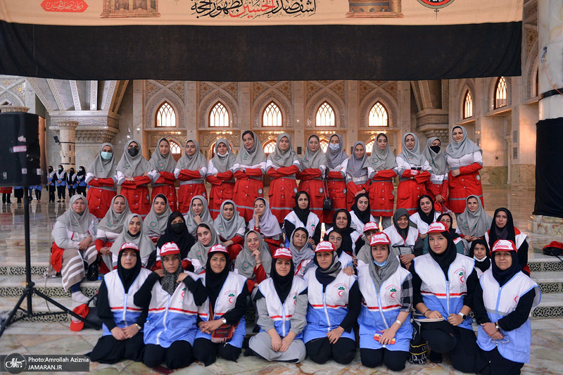 تجدید میثاق مدیران و کارکنان هلال احمر با آرمان های حضرت امام خمینی(س)