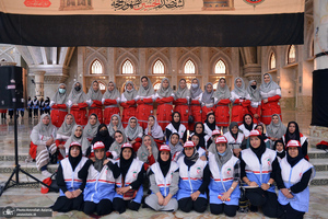 تجدید میثاق مدیران و کارکنان هلال احمر با آرمان های حضرت امام خمینی(س)