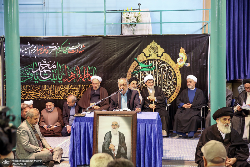 مراسم بزرگداشت آیت الله رحمت (ره) در حسینیه جماران - 2