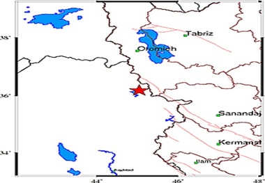 زلزله ' قلعه دیزه' عراق شهرهای آذربایجان غربی را لرزاند بدون خسارت