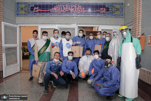 تغسیل با آب متوفیان مبتلا به کرونا در بهشت زهرا(س) تهران