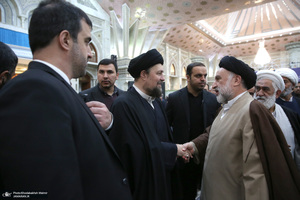 مراسم تشییع و خاکسپاری آیت الله موسوی بجنوردی (ره) -4