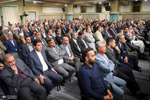 دیدار مسئولان نظام و سفرای کشورهای اسلامی با رهبر معظم انقلاب