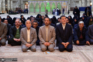 تجدید میثاق مدیران و کارکنان سازمان نهضت سواد آموزی با آرمان های حضرت امام(س)