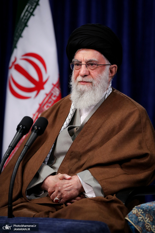 ارتباط تصویری رهبر معظم انقلاب با ستاد ملی مبارزه با کرونا
