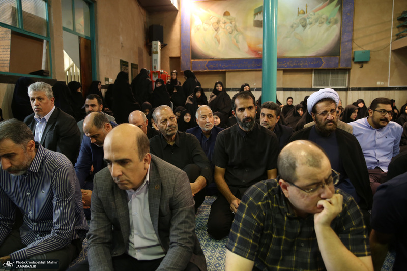 مراسم تشییع و اقامه نماز بر پیکر مرحوم جماعتی