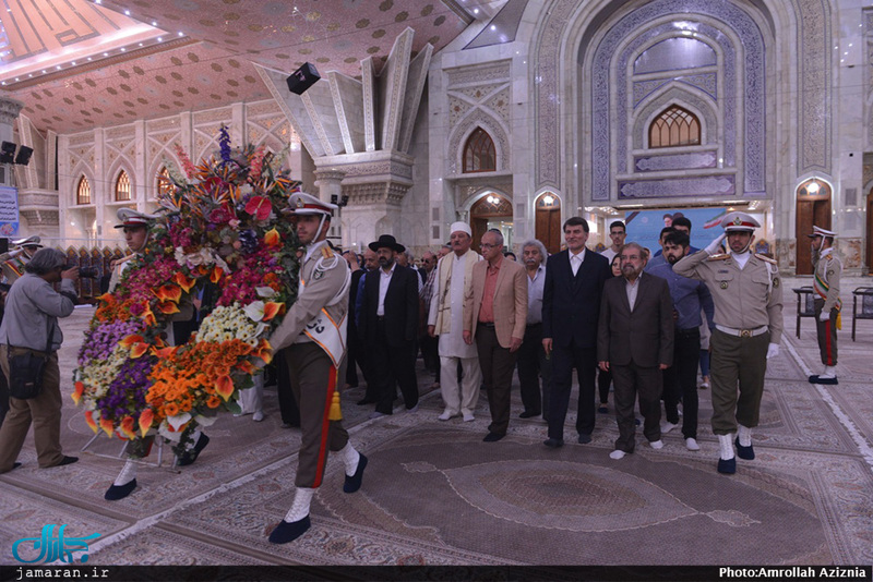 ادای احترام ادیان الهی نسبت به امام خمینی(س)