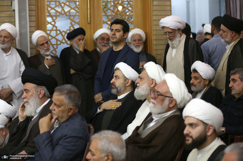 مراسم چهلم شهیدان لاریجانی در حرم مطهر حضرت معصومه (س) -2