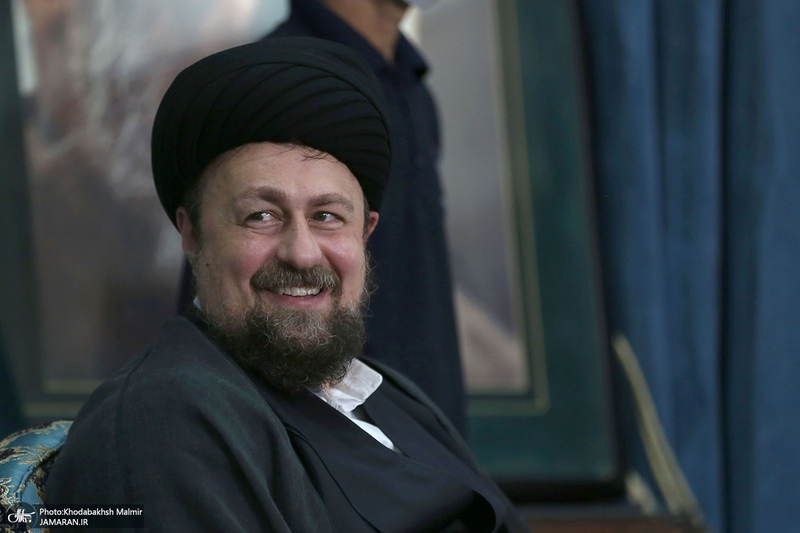 دیدار مدیر عامل و مدیران و معاونین بهشت زهرا (س) با سید حسن خمینی