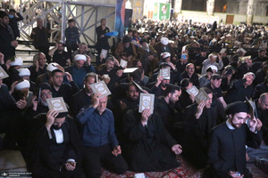 مراسم شب بیست و یکم ماه رمضان در حرم حضرت امام خمینی (س) 2