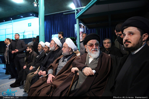 مراسم وداع با پیکر آیت الله هاشمی رفسنجانی(ره) در حسینیه جماران-17