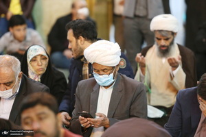 مراسم آغاز  سال 1401 در حرم کریمه اهل بیت (ع)‎