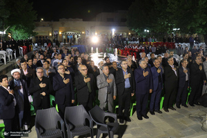 مراسم شب سالگرد ارتحال حضرت امام (س) در خمین