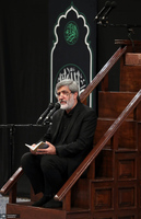 اولین شب مراسم عزاداری حضرت فاطمه‌زهرا (س) در حسینیه امام خمینی