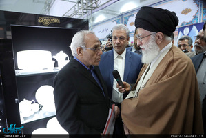 بازدید رهبر انقلاب از نمایشگاه کالای ایرانی