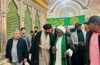 حضور شیخ ابراهیم زکزاکی در حرم مطهر امام خمینی (س) (5)