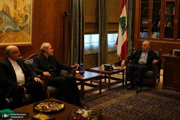 نبیه بری در دیدار با علی لاریجانی: ایران همچنان دوست لبنان خواهد ماند