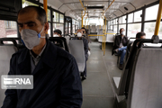 استفاده از ماسک در اتوبوس‌های درون شهری همدان اجباری شد