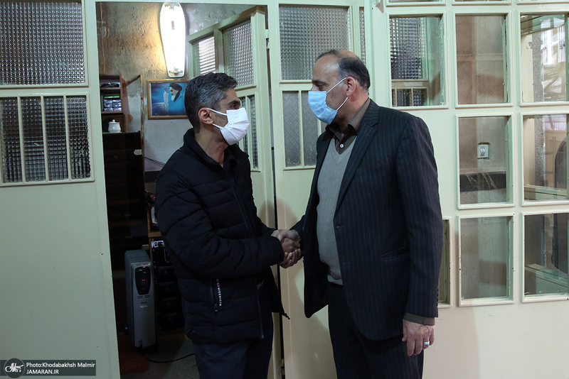 مراسم تشییع حجت الاسلام و المسلمین علی اصغر سعادتی در حسینیه جماران