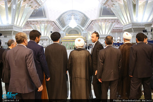 تجدید میثاق مسئولان عالی قضایی با آرمان های حضرت امام خمینی(س) 