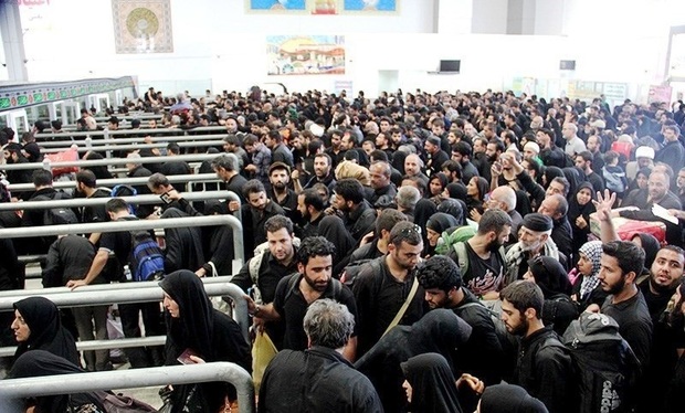 107 هزار زائر از مرز مهران تردد کردند