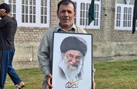 راهپیمایی در حمایت از رهبر انقلاب در کشمیر ھند  (9)