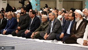 دیدار مسئولان نظام و مهمانان کنفرانس وحدت اسلامی با رهبر معظم انقلاب